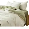 Algodão Puro Tipo A, 100% Algodão, Algodão de Fibra Longa de Xinjiang, Conjunto de Quatro Peças, Lençol de Cima, Capa de Edredom, Conjunto de Três Peças, Roupa de Cama, Tipo A, Grau Materno e Infantil