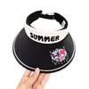 Gorra de protección solar para niños y niñas, sombrero de sol de verano con estampado de animales de dibujos animados, ala ancha, sombrero Joker, venta al por mayor