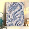 (Licencia genuina) Año del Dragón Auspicioso Pintura Digital al Óleo diy Relleno a Mano Cura Descompresión Alto Valor de Color Regalo