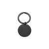 Llavero de Acero Inoxidable Espejo de Comercio Exterior de Venta Caliente Personalizado Simple para Pareja Etiqueta Pequeña Redonda con Logotipo Láser