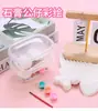 Muñeco de Yeso para Graffiti DIY Infantil, Muñeco para Colorear Blanco, Caja de Juguete Educativo de Pintura Mini Graffiti