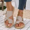 Colección Nueva de Verano 2026: Sandalias Planas Casuales, Cómodas y Elegantes para Mujer Talla Grande, Talla Única para Todos, para Exportación