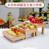 Suporte de exibição de sushi restaurante macaron aço inoxidável lanche prato de frutas suporte de exibição mesa suporte de lanche confeitaria pão