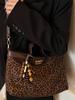 Bolso Texturizado Retro de Nicho para Mujer 2025 Otoño Nuevo Estilo Bolso de Gamuza Bolso Simple de Hombro Cruzado