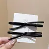 Presilhas de cabelo coloridas com um toque de luxo, presilhas de cabelo em formato de laço, presilhas de franja para meninas coreanas, presilhas laterais para cabelos soltos, presilhas de flor