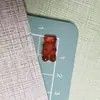 Accesorios de Resina Aliexpress Oso de Dibujos Animados Lindo Funda de Teléfono de Crema Material para Pendientes Caseros Llavero
