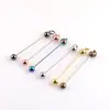 Varilla de Perlas con Gradiente Simple Multicolor Punto Mayorista Materiales de Accesorios para Llaveros Creativos Hechos a Mano Joyería