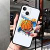 Capa de Celular Apple iPhone 17 Pro Astronauta Jogando Basquete Capa de Celular Dropshipping Pintada Anti-Queda Dropshipping Comércio Exterior