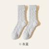 Calcetines de forro polar coral para mujer de media pantorrilla cálidos para otoño e invierno, calcetines de confinamiento para el suelo, gruesos con forro polar, calcetines para dormir de media pantorrilla que no sueltan pelusa