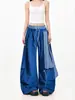 2026 Pantalones Curvos con Ribete Lateral Estilo Retro Americano Nuevo para Hombres y Mujeres, Nuevos Pantalones Anchos Versátiles Holgados de Verano