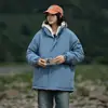 Nuevo Abrigo de Invierno de Marca de Moda con Capucha para Hombre Chaqueta Acolchada de Algodón Abrigo Ropa Acolchada de Algodón de Moda para Parejas Holgada Cálida Engrosada