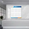 Quadro de avisos da empresa quadro de avisos quadro de informações quadro de avisos de acrílico quadro de publicidade de imóveis adesivo de parede quadro de avisos quadro de exibição