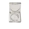 28 diámetro interior el fantasma de la ópera caja vacía de empaque de corrector de ojos transparente alto brillo vaquero sombra de ojos lápiz labial muestra de prueba de color material de empaque