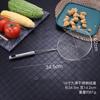 Colador de acero inoxidable para olla caliente doméstica, colador de fideos fritos, colador de bolas de masa malatang, colador grande para cocina