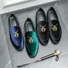 Sapatos Loafers Masculinos Casuais de Camurça com Bico de Couro, Aumentadores de Altura, Estilo Britânico Versátil e Moderno para Primavera e Outono
