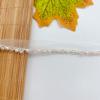 Cinta de Cristal de Perla accesorios de ropa multicolor DIY hecho a mano decoración de perlas con cuentas encaje de poliéster para mujer en stock