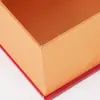 Caixa de Presente Vazia para Chá Cosméticos Personalizados Estilo Livro Capa Céu e Terra Caixa de Presente Elegante Personalizada com Forro