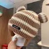 Touca de Bebê Outono Inverno Chapéu de Pinguim Menino Touca de Lã Menina Bebê Inverno Quente Gorro de Tricô À Prova de Vento
