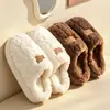 Pantuflas de algodón para mujer para otoño e invierno, de suela gruesa, antideslizantes, cálidas, de felpa, pantuflas de primavera y otoño para parejas y hombres.