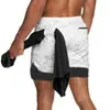 Venta directa de fábrica marca doble marea transpirables transpirables de secado rápido pantalones deportivos para hombre verano secado rápido fitness shorts deportivos