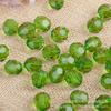 36 Perlas de Esquina Facetadas Acrílico Transparente Perlas Sueltas de Colores Perlas para Jarrón Cuentas DIY Perlas Hechas a Mano Galvanizadas Accesorios para Joyería