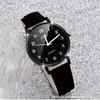 AliExpress Súper Caliente Sencillo Fresco Reloj con Correa de Cuero para Mujer Niñas Artístico Moderno Versátil Reloj Números Cielo Estrellado
