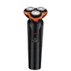 Afeitadora Eléctrica tres cabezales cuchilla flotante para barba cuerpo completo lavable rasuradora para hombre recargable nueva multifuncional