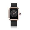 2021 Reloj de Cuarzo Cuadrado Creativo Nuevo Rebirth Lipoof Procesamiento Moda Simple Reloj para Mujer