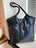 Bolso de Hombro de Gran Capacidad para Mujer 2026 Nuevo Bolso Acolchado con Patrón de Estrellas para Viaje Diario Chaqueta de Plumas Bolso Tote Acolchado Plateado Brillante