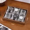 Bandeja de Exibição de Pulseiras de Joias de Madeira com 20 Compartimentos, Suporte de Armazenamento de Pulseiras de Jade, Cor de Noz, Bandeja de Exibição de Pulseiras de Grande Capacidade