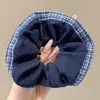 Goma de pelo retro extragrande, coletero de alta gama estilo coreano, estilo de lujo ligero y relajado, banda elástica para el pelo de alta elasticidad, accesorio para el pelo