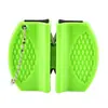 Nuevo en stock afilador de cuchillos mini para el hogar afilador de cuchillos portátil para exteriores acero de tungsteno piedra de afilar de cerámica gadget de cocina