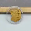 Adesivo de Telefone de Ouro Puro 999 para Riqueza Instantânea, com Suporte Adesivo, Adesivo de Ouro de 2mg, Presente Promocional para Lojas de Ouro em Transmissão ao Vivo