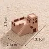 Estátua de Páscoa para Micro Paisagismo Cidade do Deserto Castelo Pirâmide Egípcia Antiga Estátua Artesanato em Resina Pequenos Enfeites