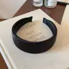 Diadema de Color Sólido Satinada Brillante de Temperamento Suave Esponjosa Delgada Ancha Coreana Versátil Moda Diadema