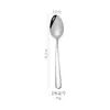 304 faca de aço inoxidável e garfo colher elegante faca de bife ocidental e garfo engrossado colher redonda brilhante colher de café de aço inoxidável