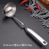 Colher Separadora de Óleo Montada na Parede de Aço Inoxidável para Cozinha Doméstica, Panela Quente, Colher Separadora Espessada de Óleo e Sopa, Conjunto de Escumadeiras para Sopa