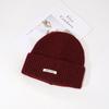 Gorro de lana para mujer, cálido, pequeño, de punto, para otoño e invierno, original, combinable con todo, con protección para las orejas, ideal para estudiantes, para ir de compras o para el frío.