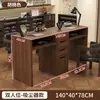 Banco de trabajo de manicura especializado retro engrosado de doble capa para salones de uñas, mesa de manicura multifuncional de almacenamiento para una o dos personas