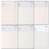Caderno de Papel Grosso para Cartas Deli Estudante 16K Caderno de Prática de Caligrafia Linha Única Linha Dupla Grade Papel para Cartas de Aplicação