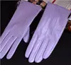 Guantes de Cuero Genuino para Mujer de Estilo Nuevo y Cálido, Talla Grande, Piel de Oveja, Cortavientos y Resistentes al Frío, Guantes de Cuero para Otoño e Invierno, Fábrica