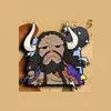 Ímã de Geladeira Magnético Acrílico Anime Desenho Animado Fofo One Piece Ímã de Geladeira Acrílico Personalizado Criativo