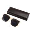 [Primer Sencillo Directo] Estuche Simple para Lentes Estuche para Lentes de Sol Japonés Ligero Portátil Caja de Almacenamiento para Lentes Edición Estudiante Masculino