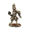 Estatueta de Latão do Buda Vivo Jigong Decoração de Mesa Artesanato Pequeno Ornamento Jigong Peça Decorativa Criativa para Casa