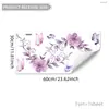 D22518 Múltiples Estilos Flores Acuarela Mariposas Pegatinas Electrostáticas Tienda Decoración Ventana Hogar Pegatinas de Vidrio Visibles por Ambos Lados
