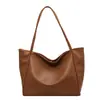 Bolsa feminina de grande capacidade, novo modelo 2026, bolsa de ombro estilosa e texturizada, casual e versátil para o trabalho e o dia a dia, bolsa de mão tote