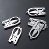 Tijeras plegables de viaje tijeras pequeñas acero al carbono tijeras de uñas tijeras de pesca hogar diario ligeras portátiles con llavero
