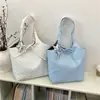 Bolso de hombro grande de estilo coreano de moda minimalista con estampado de estrellas de 2026, de gran capacidad, para el día a día, color liso, estilo casual, bolso de axila