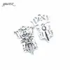 YuenZ Accesorios para joyería DIY Colgante de calavera de motocicleta Colgante pequeño de aleación retro Caliente F17