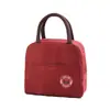 Bolsa Térmica para Lonchera, Bolso de Mano, Bolsa para Almuerzo Impermeable Engrosada, Bolsa Grande de Papel de Aluminio para Estudiantes, Bolsa para el Almuerzo del Trabajo